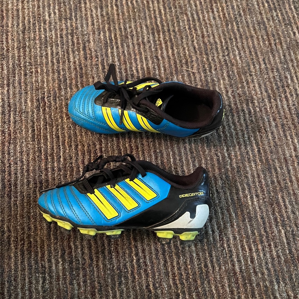 Adidas kids cleats size 13K